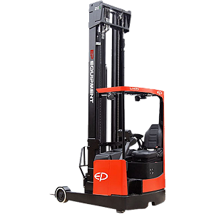 Empilhadeira Retrátil Lítio EP CQD 16 / 20 L - 1,6 / 2,0 tons, elevação até 12m