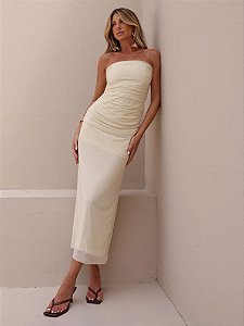 VESTIDO TOMARA QUE CAIA MELISSA TULE