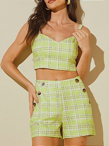 SHORTS ALFAIATARIA LIGHT SQUARE