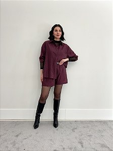 CONJUNTO MANUELA - CAMISA E SHORTS