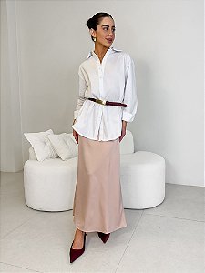 SAIA MIDI FEMININA CETIM
