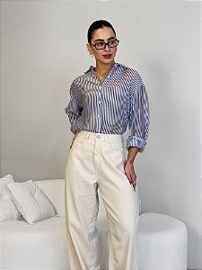CAMISA FEMININA LISTRADA