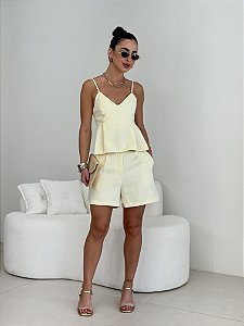 CONJUNTO SHORTS E REGATA CAROL