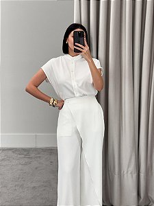 CAMISA ANNA FLUIDA OFF WHITE