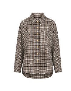 Camisa Feminina Max Shirt Sonho Pied Poule