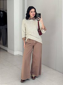 Blusa em Tricot Fio Londres