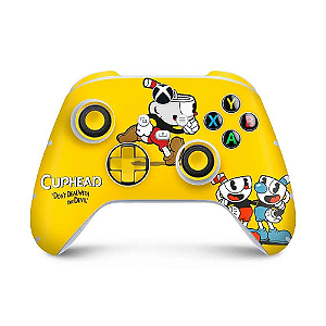 XBOX SERIES S X CONTROLE SKIN - CUPHEAD