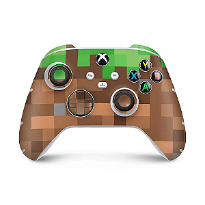 XBOX SERIES S X CONTROLE SKIN - MINECRAFT