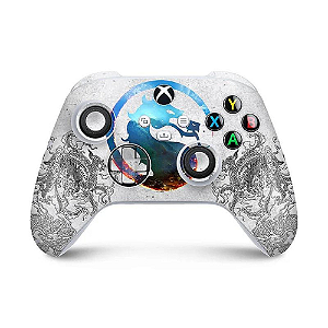 XBOX SERIES S X CONTROLE SKIN - MORTAL KOMBAT 1