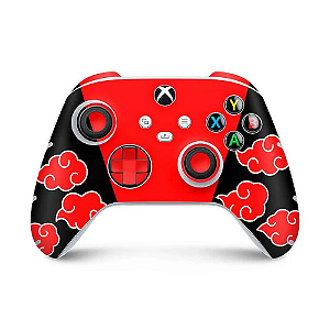 XBOX SERIES S X CONTROLE SKIN - NARUTO AKATSUKI