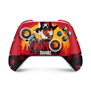 XBOX SERIES S X CONTROLE SKIN - RED DEAD REDEMPTION 2