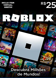 Cartão Digital Roblox 200 Robux  Personalize, Jogue, Divirta-se - Xbr