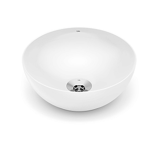 Cuba De Banheiro Lavabo Redonda De Ceramica 30cm Celite 1730990017300