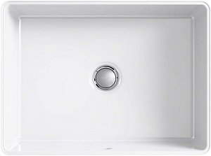Cuba Retangular De Embutir Verticyl Cor Branco Kohler 44 x 33cm