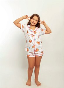 Pijama Infantil Capivara