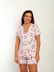 Pijama Feminino Americano Hello Kitty