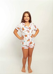 Pijama Infantil Capivara