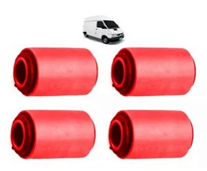 Jogo Bucha Da Bandeja (dianteira) Trafic 1991/2002 Em Pu