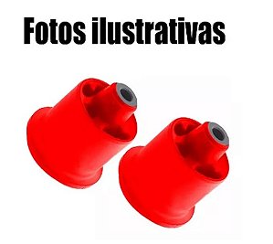 Kit 2 Buchas Do Quadro Eixo Traseiro Nissan Sentra 2014 em Poliuretano