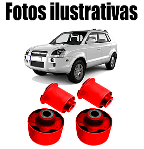 4 Buchas Bandeja Hyundai Tucson 2005 - 2016 Em Pu
