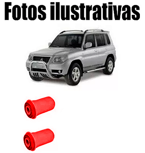 2 Refil Ponta Balança Inferior Susp Dianteira Pajero Tr4 Tds em PU