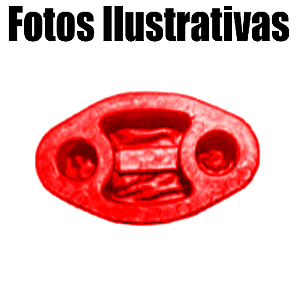 Coxim do Escapamento - Intermediário DUSTER Em Poliuretano (PU)