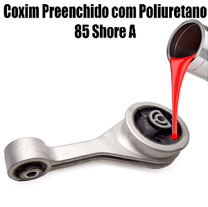 Coxim Traseiro do Motor COURIER Preenchido em Poliuretano