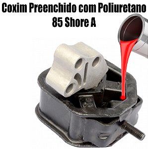 Coxim do Motor - Com Suporte ECOSPORT Preenchido em Poliuretano
