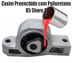 Coxim do Câmbio JUMPER MULTIJET Preenchido em Poliuretano