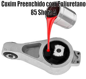 Coxim do Motor PT CRUISER Preenchido em Poliuretano