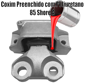 Coxim do Motor ARGO Preenchido em Poliuretano
