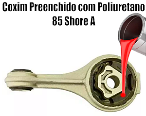 Coxim Traseiro do Câmbio STILO Preenchido em Poliuretano