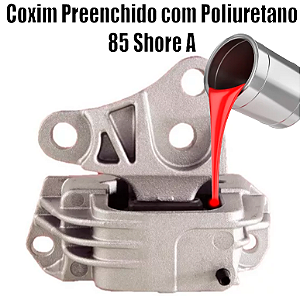 Coxim Dianteiro do Motor TORO Preenchido em Poliuretano