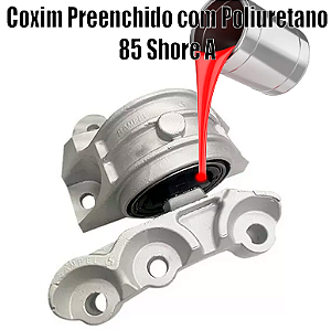 Coxim do Motor - Hidráulico ARGO Preenchido em Poliuretano