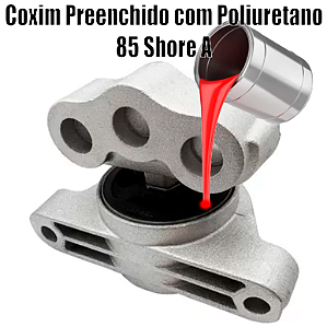 Coxim do Motor - Hidráulico -ARGO Preenchido em Poliuretano