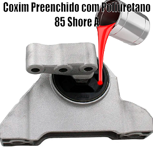 Coxim do Motor -(LD) ARGO Preenchido em Poliuretano