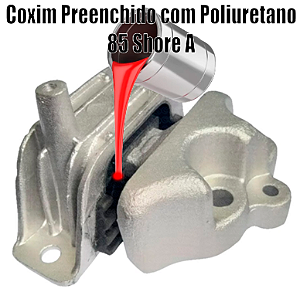 Coxim Dianteiro do Motor LINEA Preenchido em Poliuretano