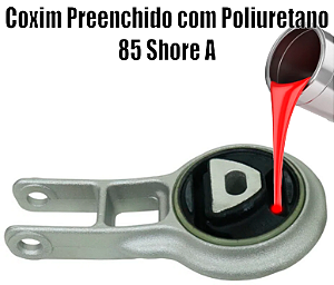 Coxim Traseiro do Câmbio DOBLO Preenchido em Poliuretano