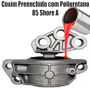 Coxim Dianteiro do Motor PUNTO Preenchido em Poliuretano