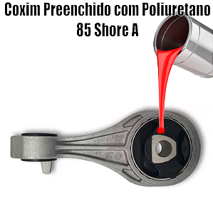 Coxim do Câmbio BRAVO T-JET Preenchido em Poliuretano