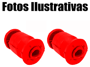 2 Bucha Menor Balança Dianteira Chery Qq 2011 2012 2013 Nova Em Poliuretano