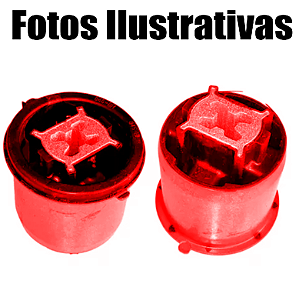 Bucha Suspensã Eixo Traseiro Peugeot 208 9806765580 Em Poliuretano