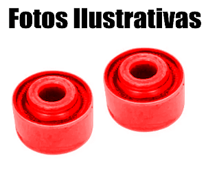 Par Bucha Bandeja Dianteira Parte Traseira Cruze 2012 A 2016 Em Poliuretano