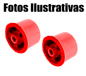 Kit Par Bucha Eixo Traseiro Citroen C3 2002 2003 2004 2005 2006 2007 2008 2009 2010 2011 2012 Cod. Orig. 5131c1 Em Poliuretano