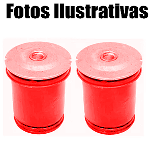 Par Bucha Eixo Traseiro Suspensão Fiat Punto 08 09 10 A 2017 Em Poliuretano