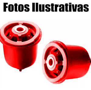Bucha Suspensão Eixo Traseiro Renault Megane 2007 2008 2009 Em Poliuretano