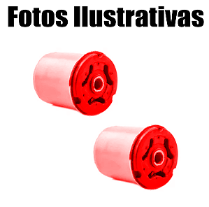 Kit Bucha Bandeja Dianteira Golf 1994 A 1998 Polo Classic Em Poliuretano