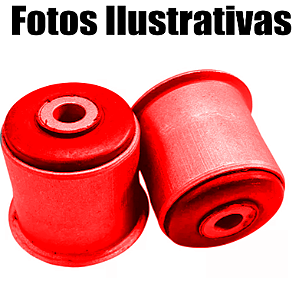 Kit Bucha Quadro Suspensão Dianteira Jeep Wrangler 07/... Em Poliuretano