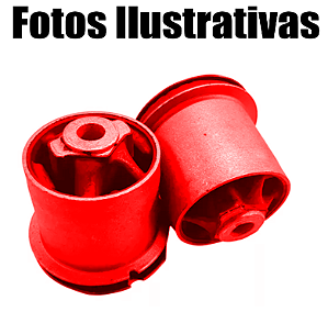 Par Bucha Eixo Traseiro Kia All New Cerato 14 A 19 Em Poliuretano