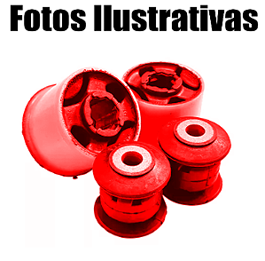 Kit Buchas Bandeja Dianteira Audi Q3 Vw Tiguan 2009 A 2017 Em Poliuretano